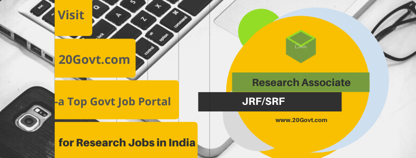 Research Jobs 2024 In India Government Research Recruitment