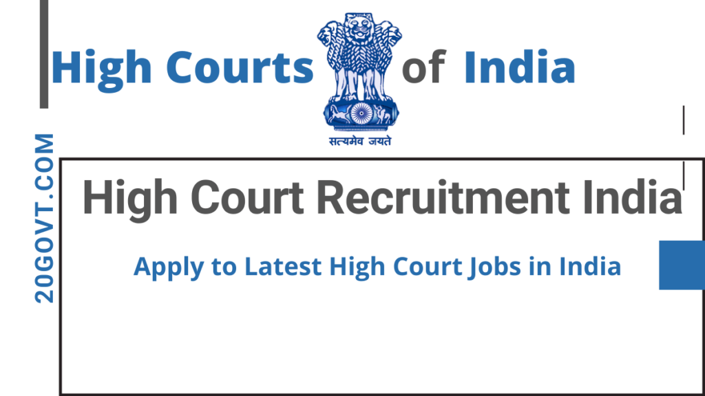 High Court Recruitment Apply to Latest High Court Jobs in India-1200x675