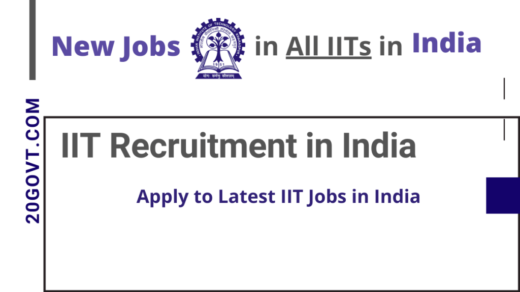 IIT Recruitment in India for Latest Jobs in All IITs-1200x675